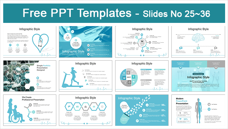  2019 Medical Plan PowerPoint Templates			 