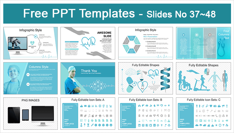  2019 Medical Plan PowerPoint Templates			 