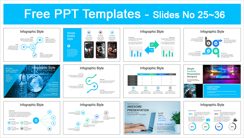  Big Data Algorithm PowerPoint Templates			 