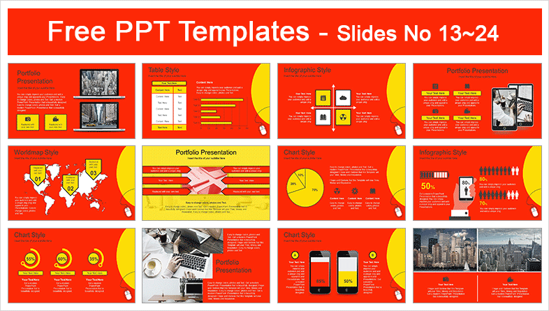  Computer Mouse Concept PowerPoint Template			 