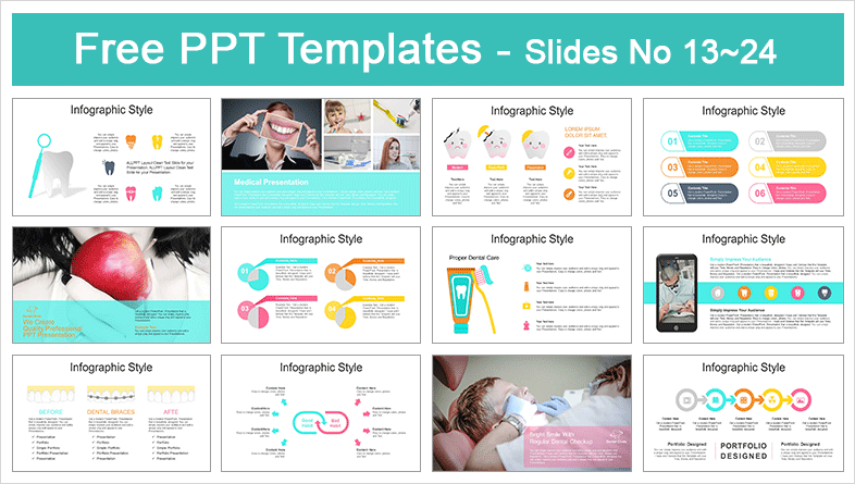  Dental Health Care PowerPoint Templates 