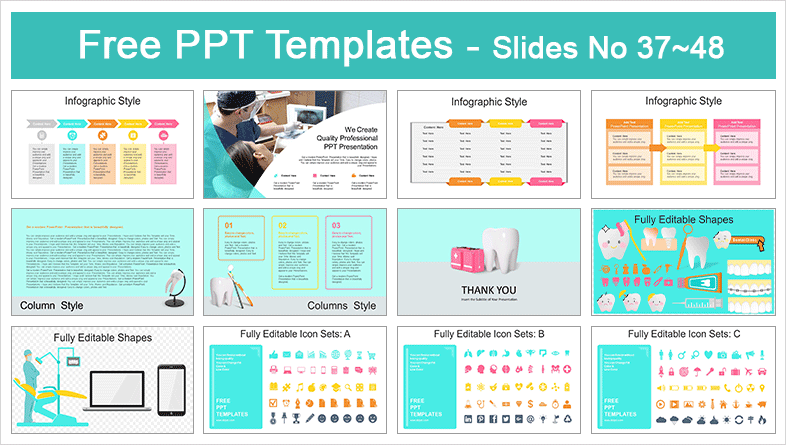  Dental Health Care PowerPoint Templates 