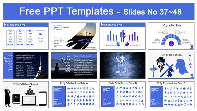  Dove Holy Spirit PowerPoint Templates			 