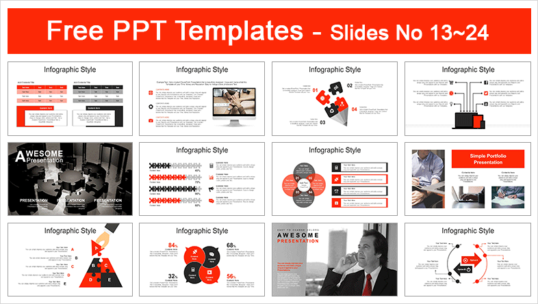  Final Puzzle Piece PowerPoint Templates			 