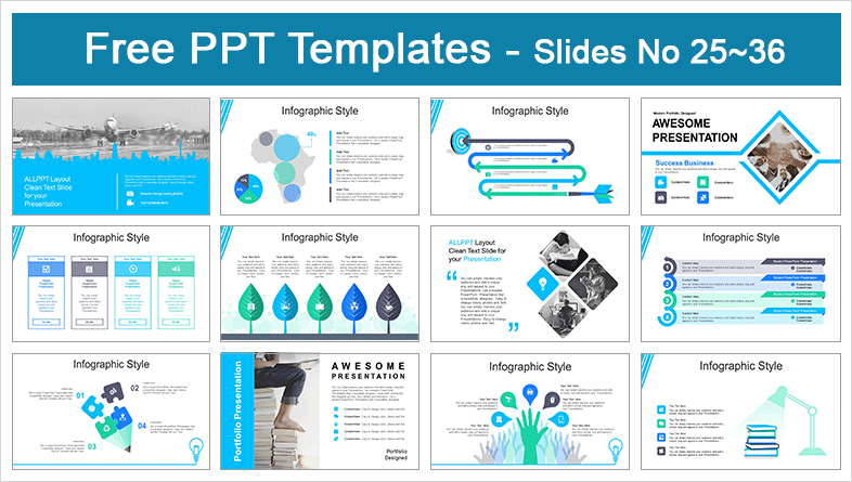  Global Education Solution PowerPoint Templates			 