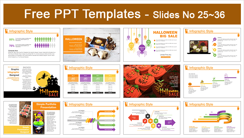  Halloween Big Sale PowerPoint Templates			 