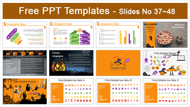  Halloween Big Sale PowerPoint Templates			 