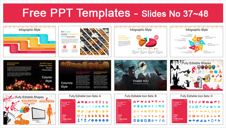  Halloween Festival PowerPoint Templates			 