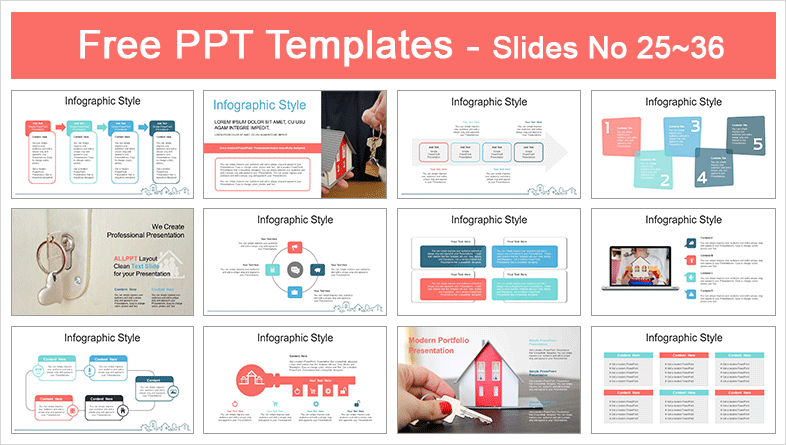  Happy Family Moving Day PowerPoint Templates			 