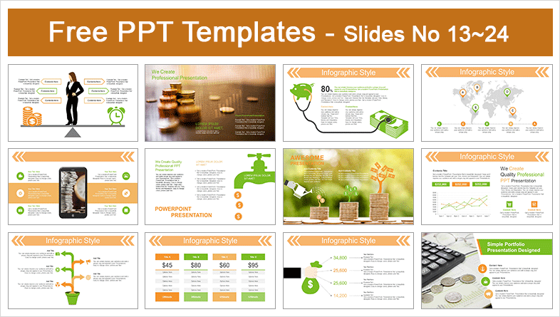  Money Growing Plan PowerPoint Templates			 