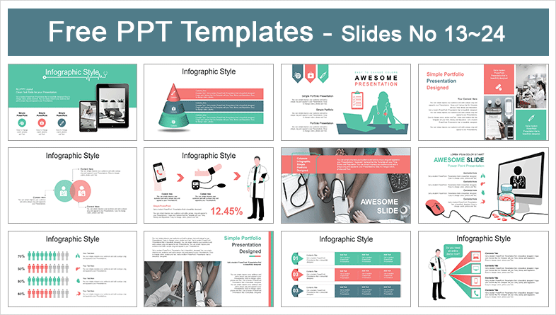  Online Doctor Medical PowerPoint Templates			 