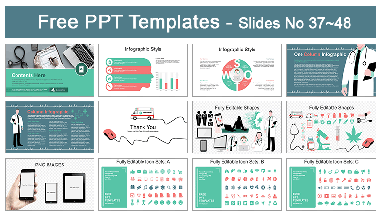  Online Doctor Medical PowerPoint Templates			 