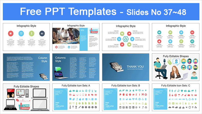  Online Webinar PowerPoint Templates			 