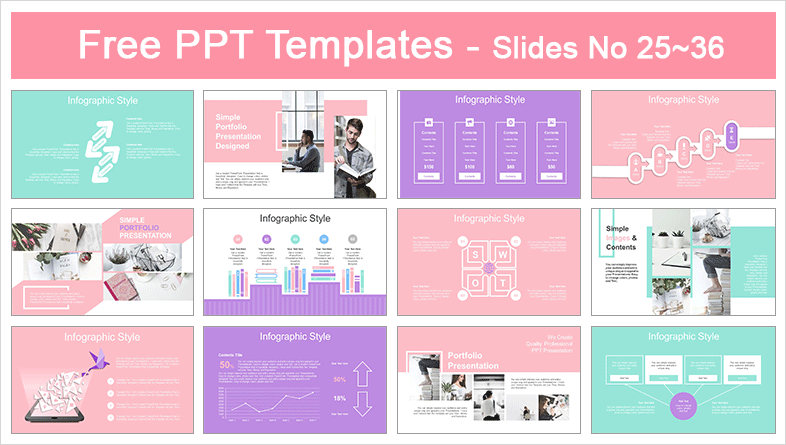  Opened Book with Paper Cranes PowerPoint Templates			 