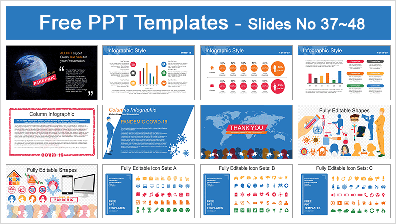  Pandemic Covid-19 PowerPoint Templates 