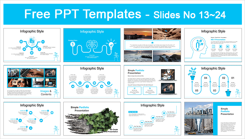  Plant Dollar coins PowerPoint Templates			 