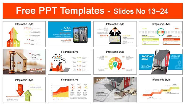  Red Marker Location PowerPoint Templates			 