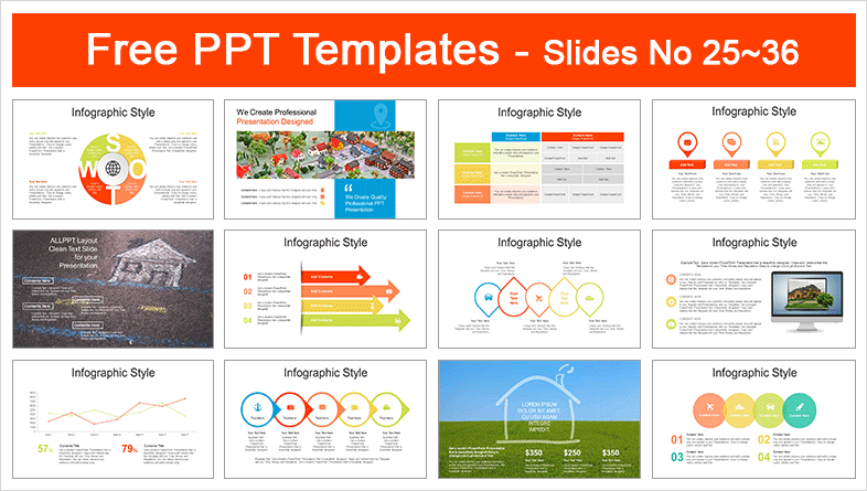  Red Marker Location PowerPoint Templates			 