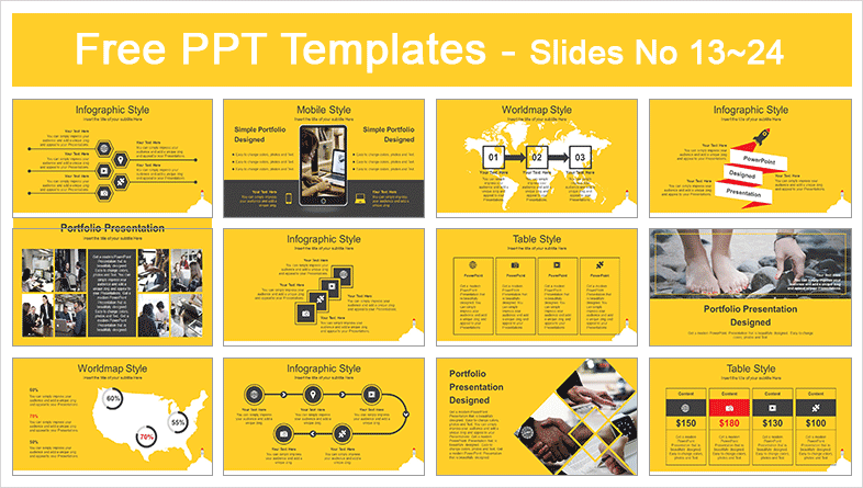  Rocket Launched PowerPoint Template			 