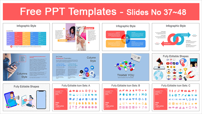  Social Media People PowerPoint Templates			 