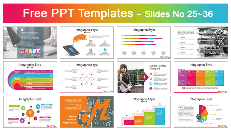  Steam Education PowerPoint Templates			 