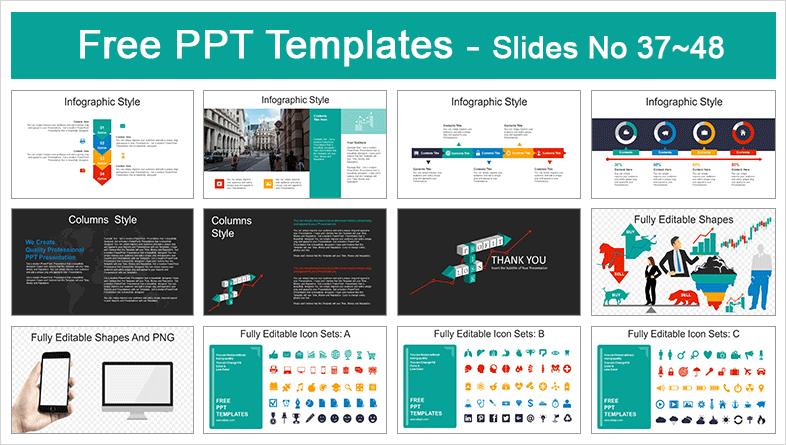  Stock Market Investment PowerPoint Templates			 