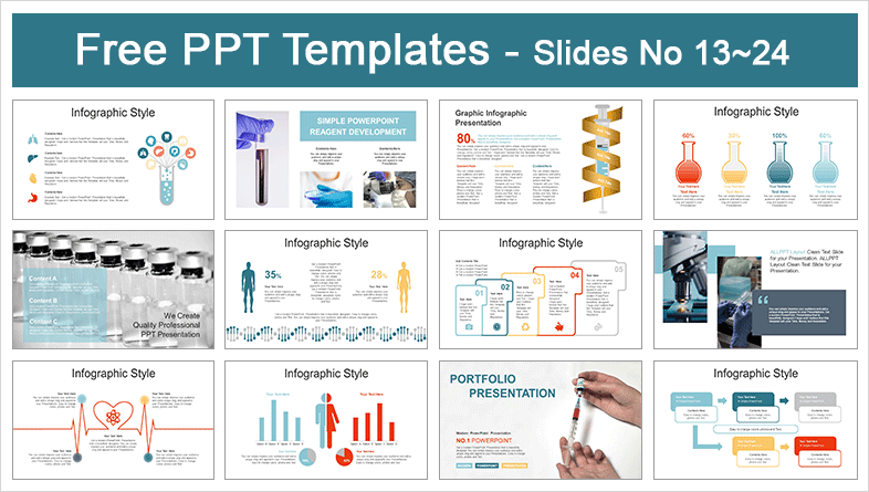  Vaccine development PowerPoint Templates			 