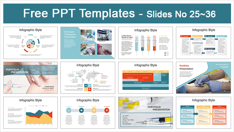  Vaccine development PowerPoint Templates			 