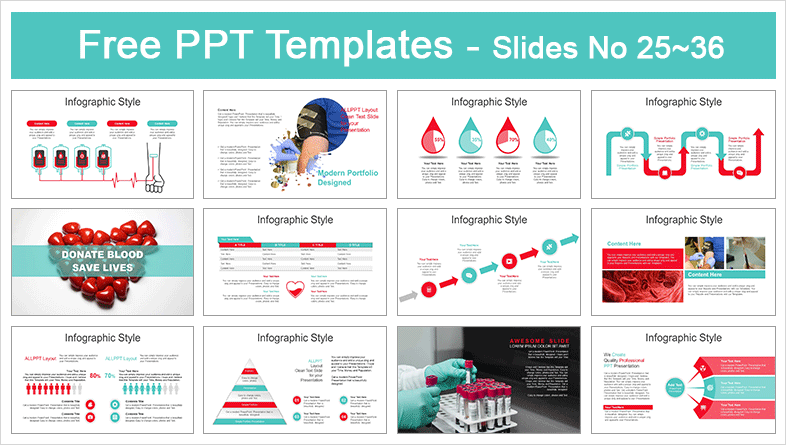  World Blood Donor Day PowerPoint Templates 