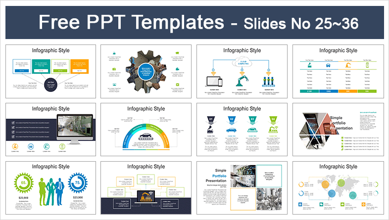  Industry 4.0 Revolution PowerPoint Templates			 